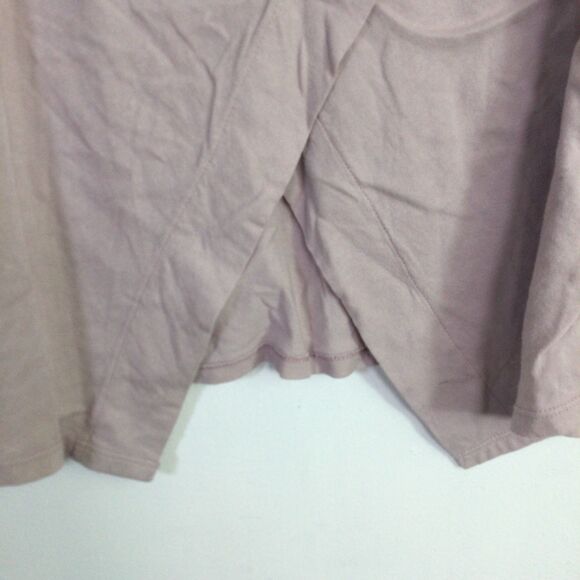 Calme Womens Cross Back Tank Top Sleeveless Organic Cotton Purple Size XXL NWT - Picture 10 of 16